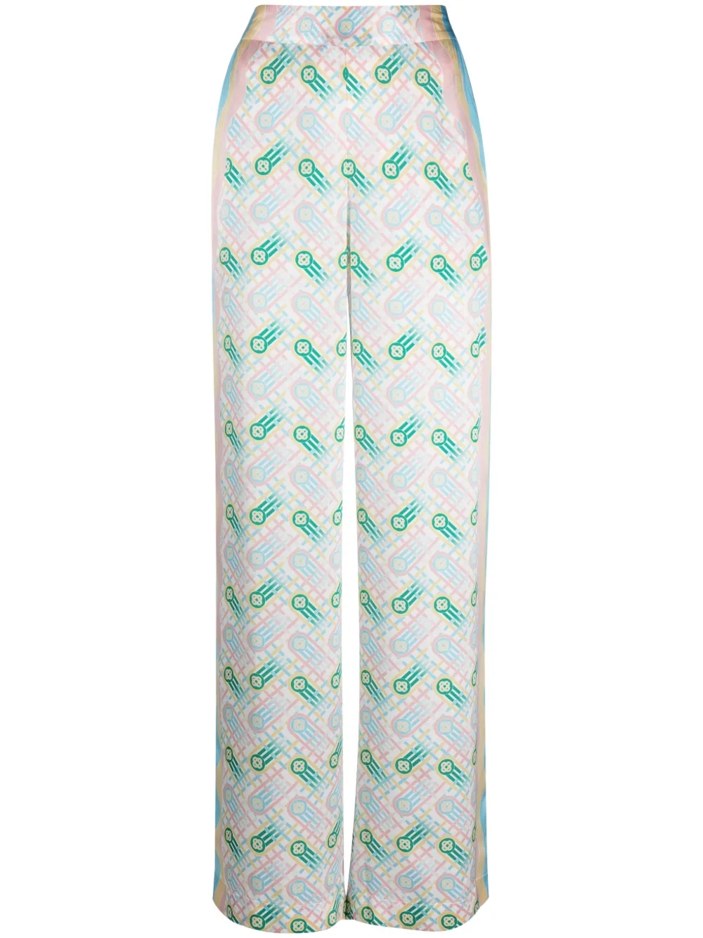 Casablanca embroidered-logo drawstring track pants